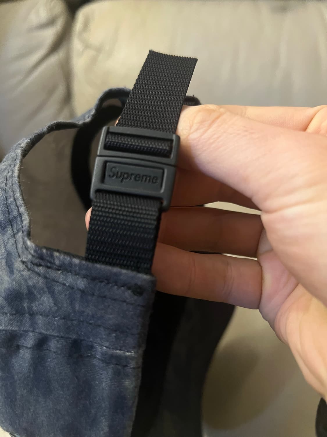 슈프림 밀리터리 캠프캡 블랙 프림1 카모 - 22SS 상품이미지7