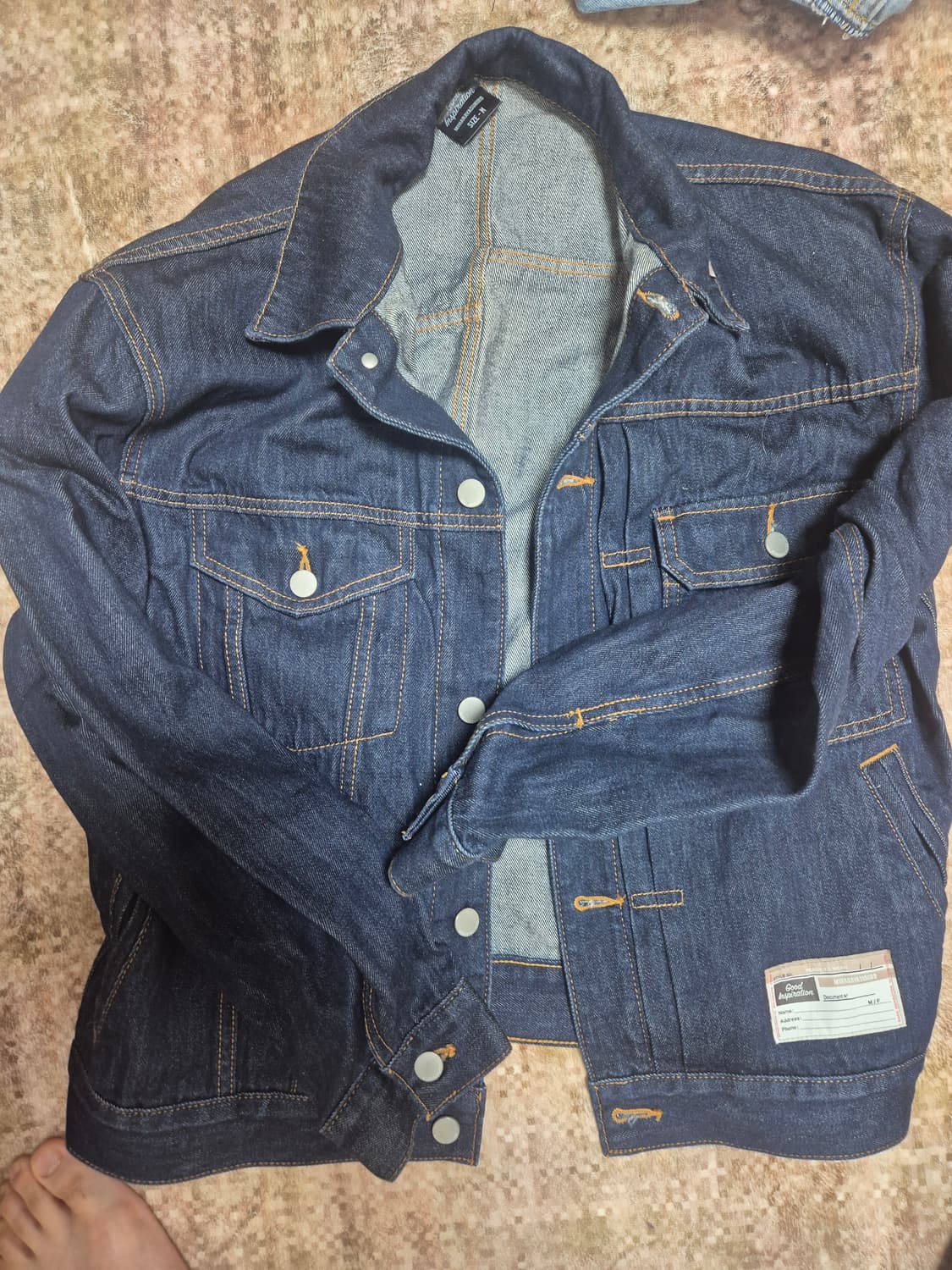 GU x MIHARAYASUHIRO 데님 자켓 M 상품이미지2