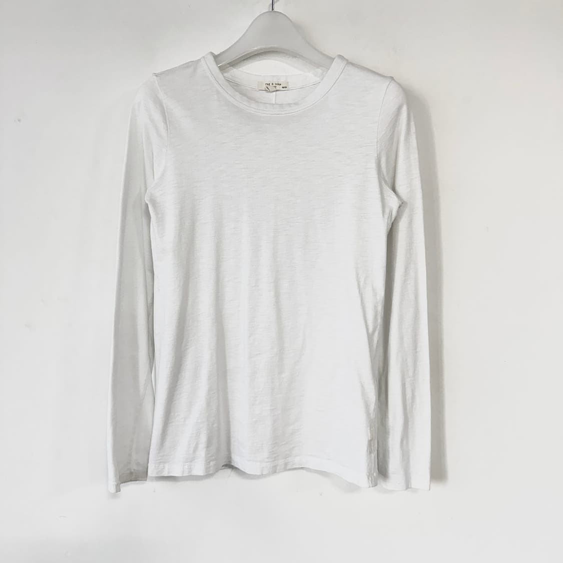 랙앤본 피마 코튼 화이트 티셔츠 상품이미지3