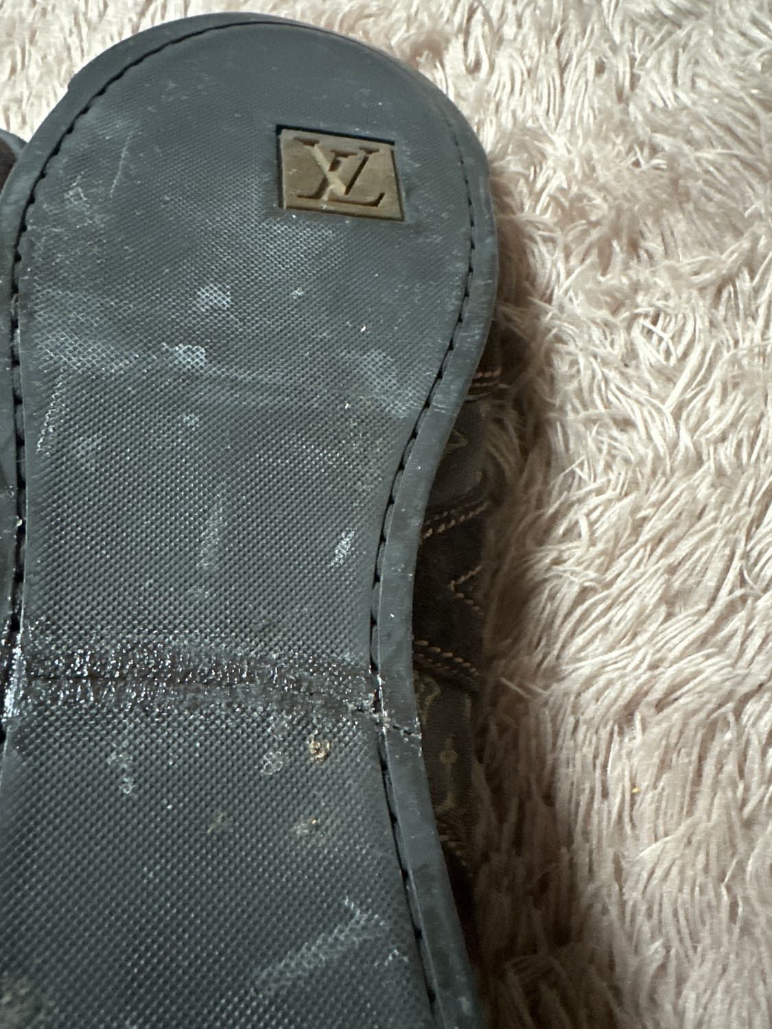 A010 빈티지 정품 루이비통 미니 린 스니커즈 상품이미지7