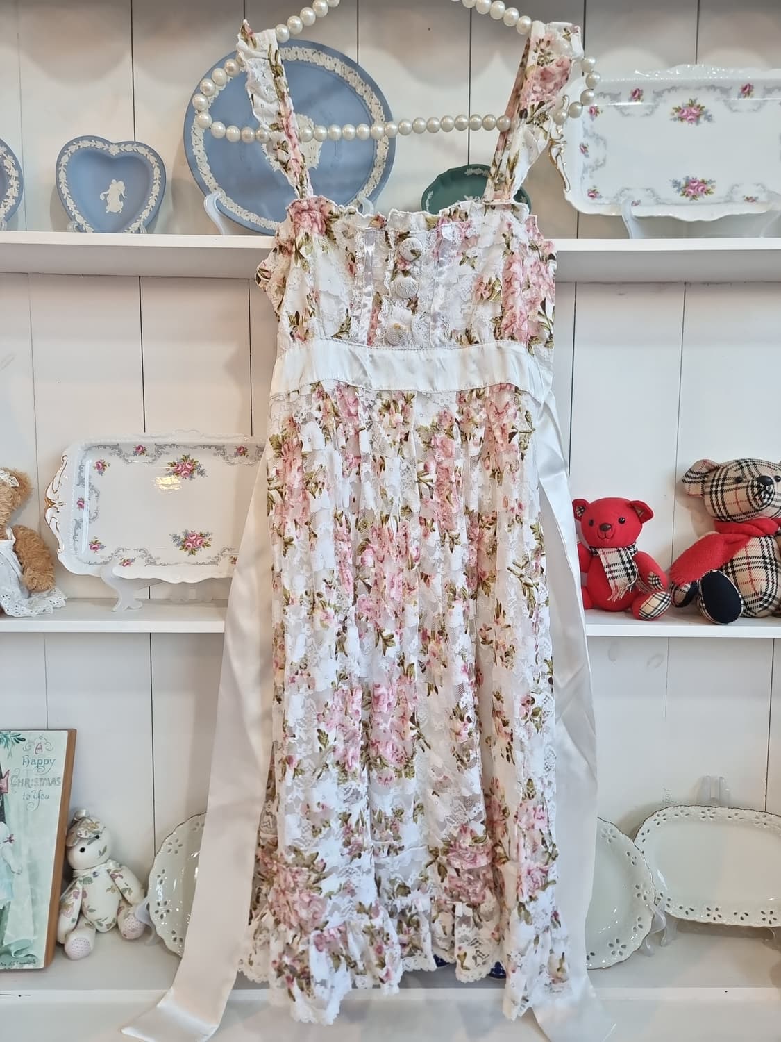 (LIZ LISA, 리즈리사) 로즈 레이스 캐미솔 원피스 상품이미지1