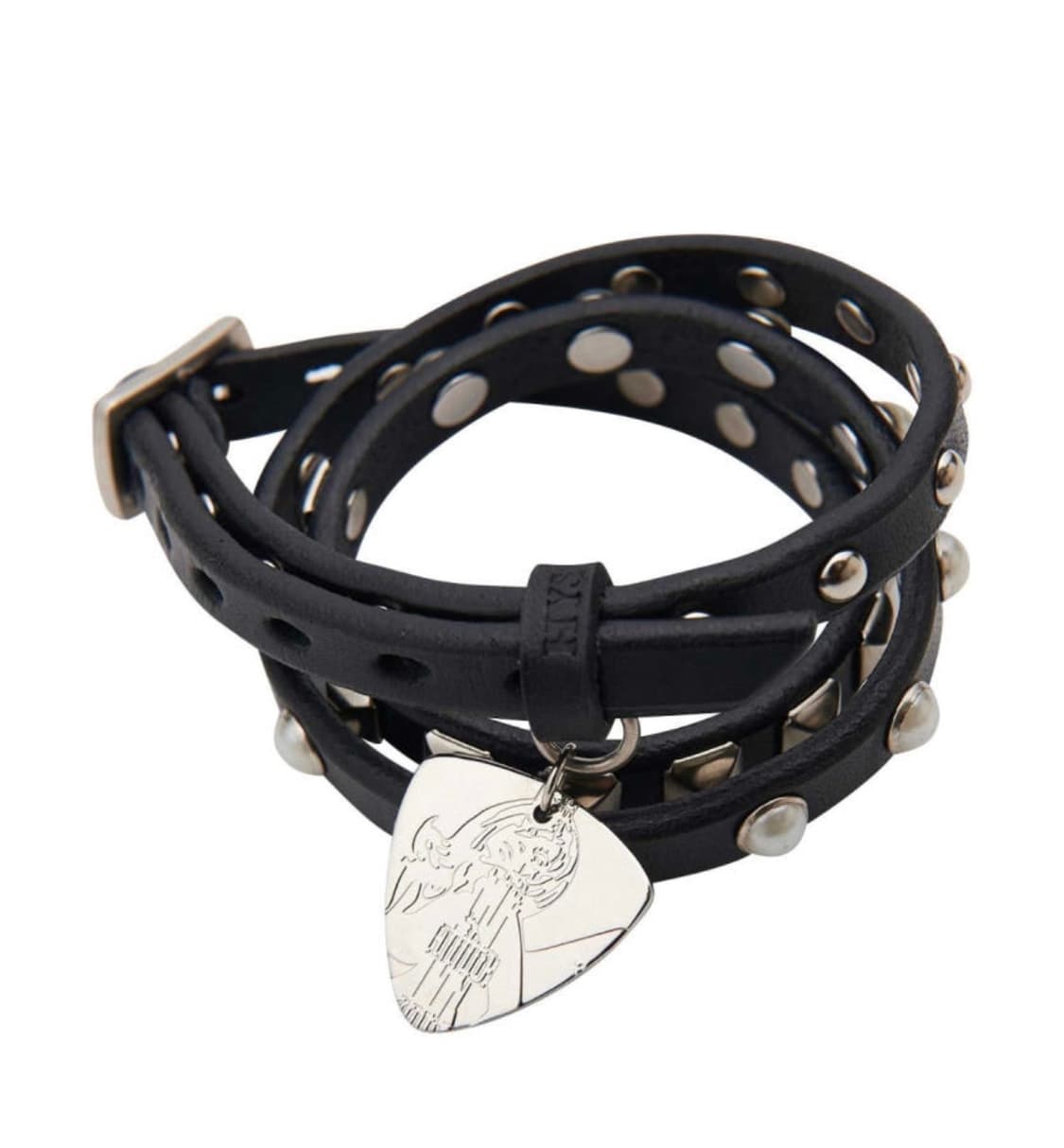 히스테릭글래머 피크 가죽 팔찌 상품이미지1