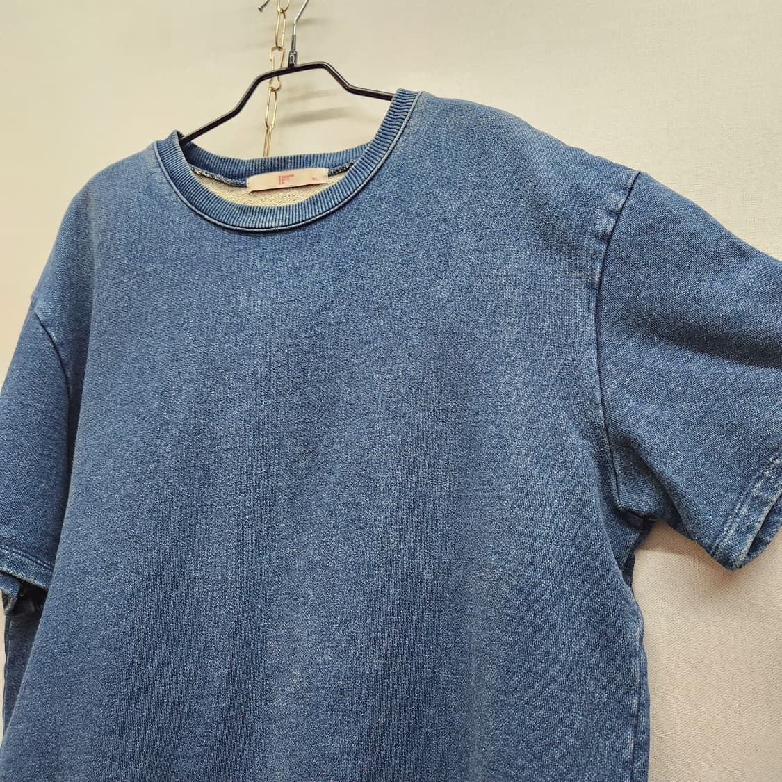에잇세컨즈 데님 워싱 반팔티 XL(XL) 상품이미지3