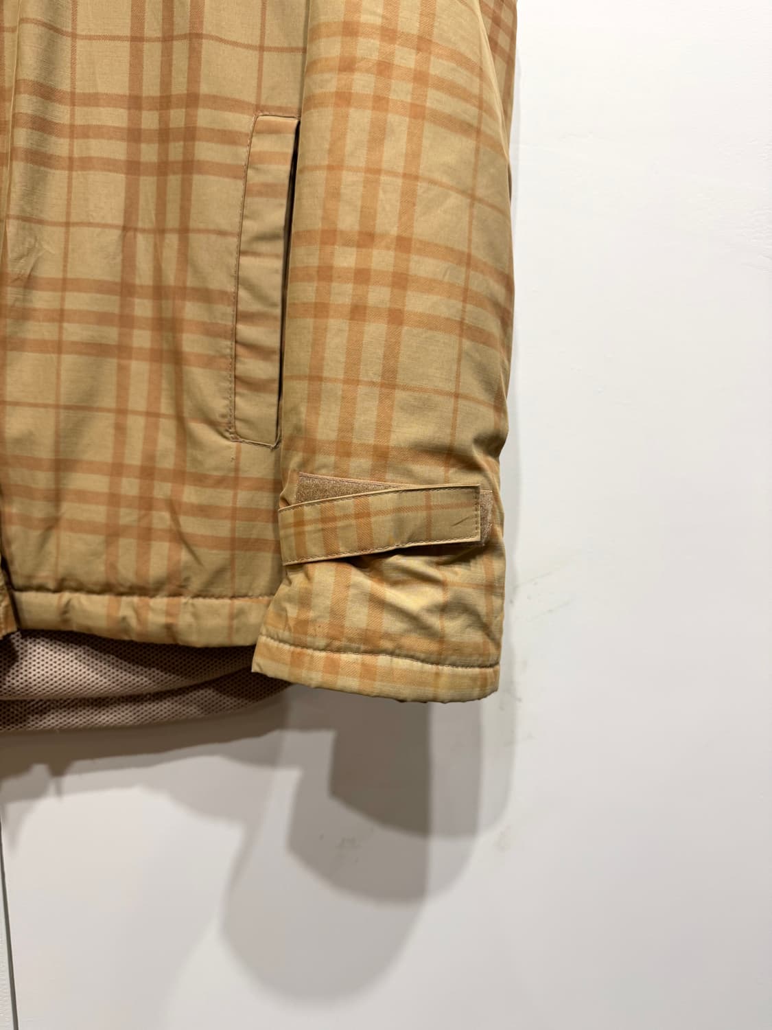 버버리 블루라벨 노바 체크 후드 자켓 상품이미지5