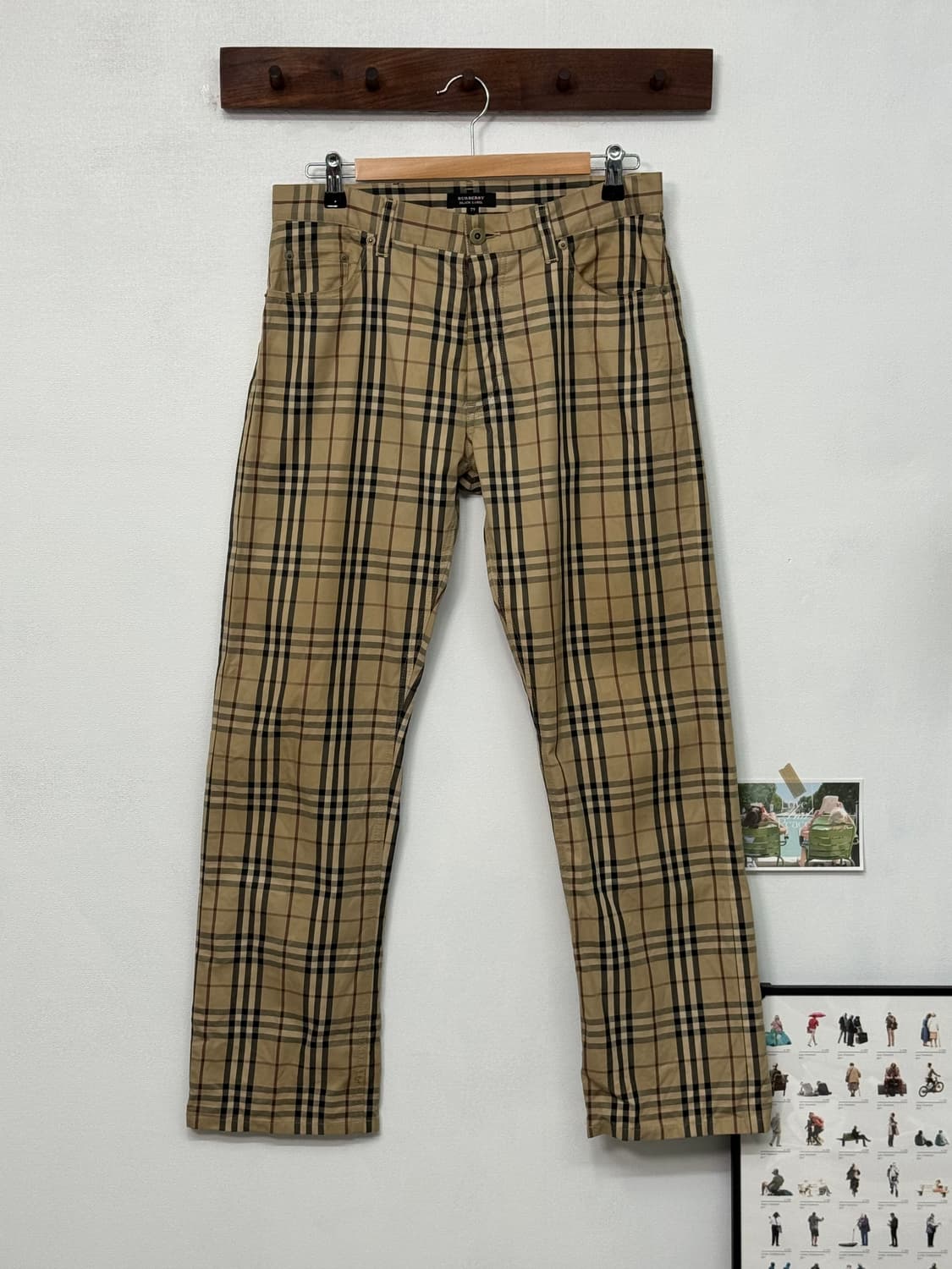 Burberry Nova Checkered Pants/P4 상품이미지1