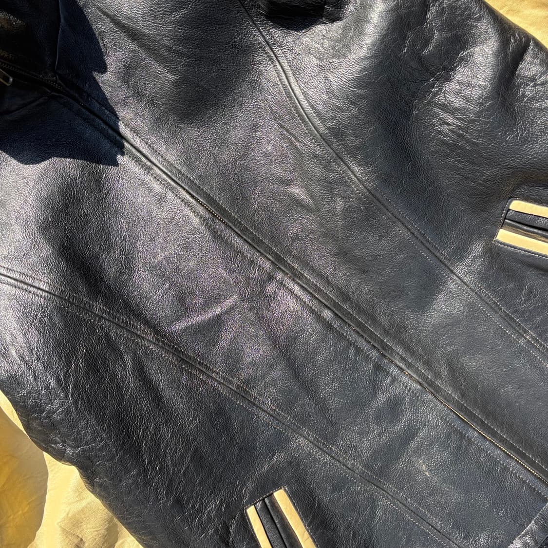 SHARPER IMAGE 레더 자켓 상품이미지5