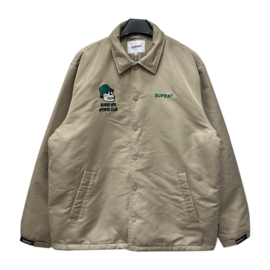 SUPRA 수프라 x BAYC 누빔 코치 자켓 XL 상품이미지2