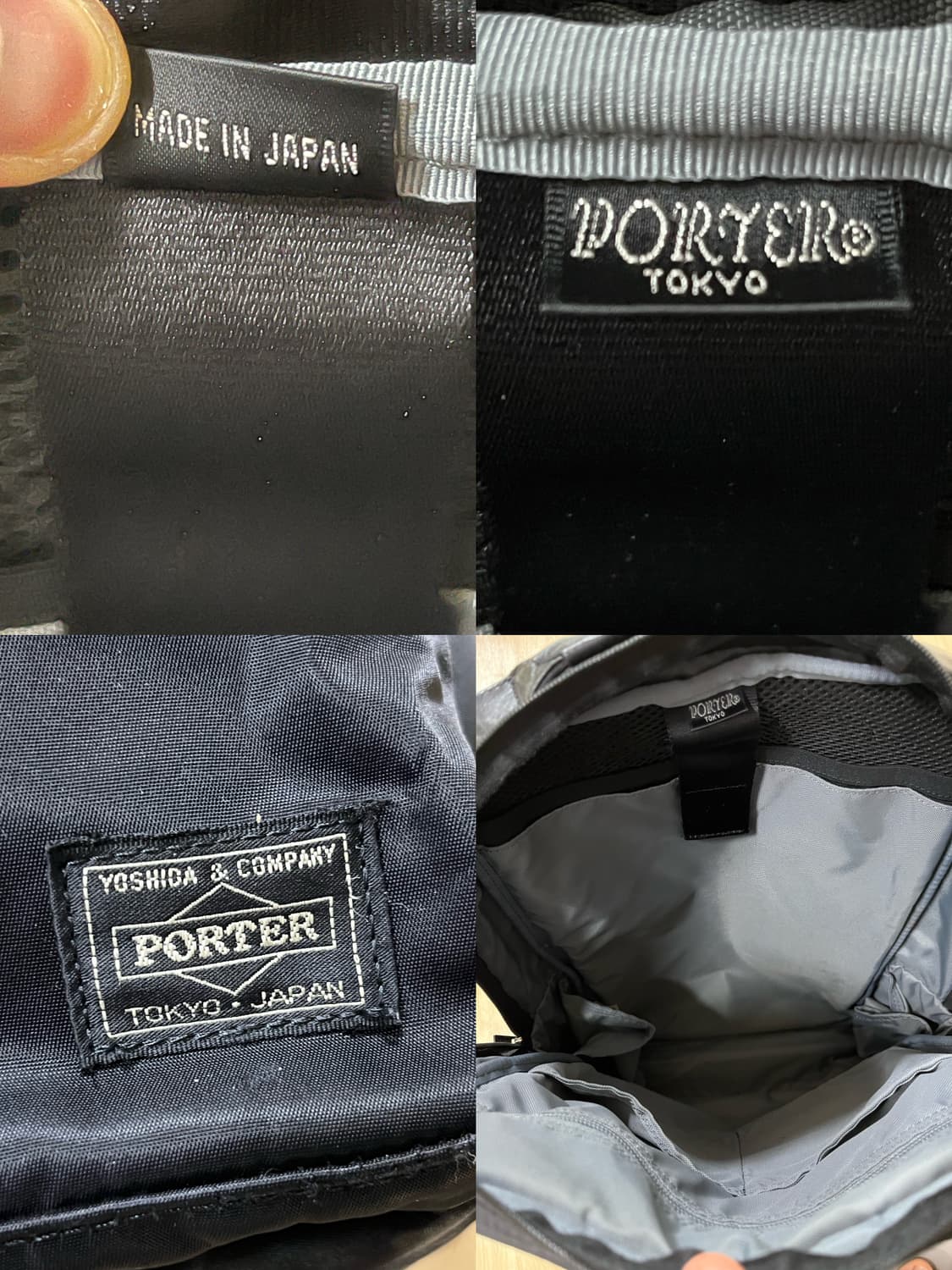 요시다 포터 타임 데이팩 블랙 655-17875 상품이미지10