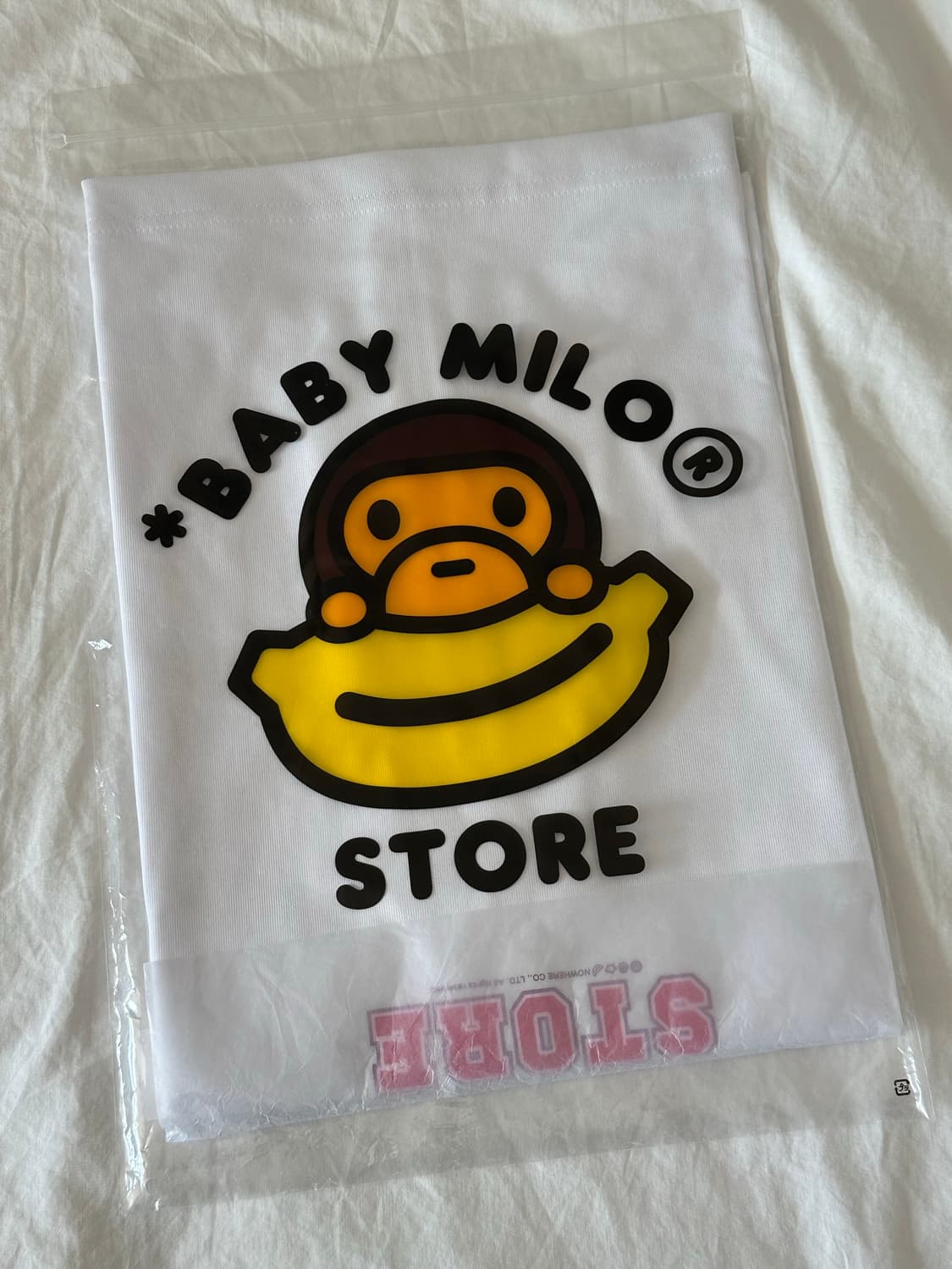 베이프 에이프 베이비마일로 반팔 티셔츠 M 상품이미지2