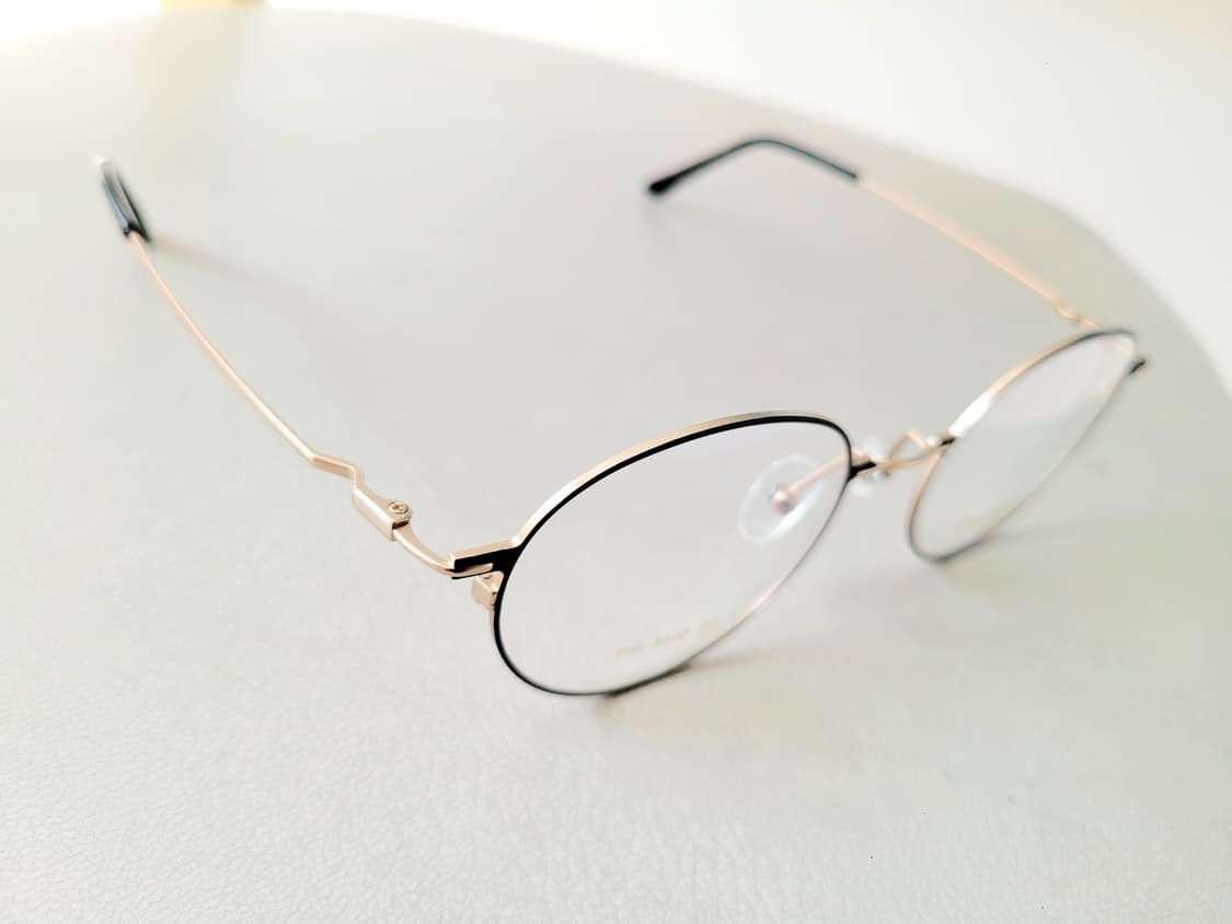 폴휴먼안경 PHF-362A 블랙/골드 초경량 상품이미지4