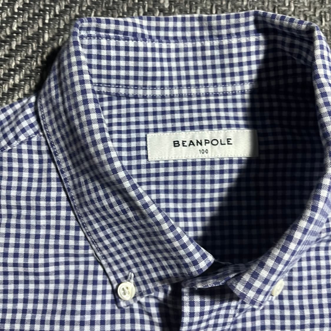 [100] BEANPOLE 빈폴 체크 셔츠 상품이미지4