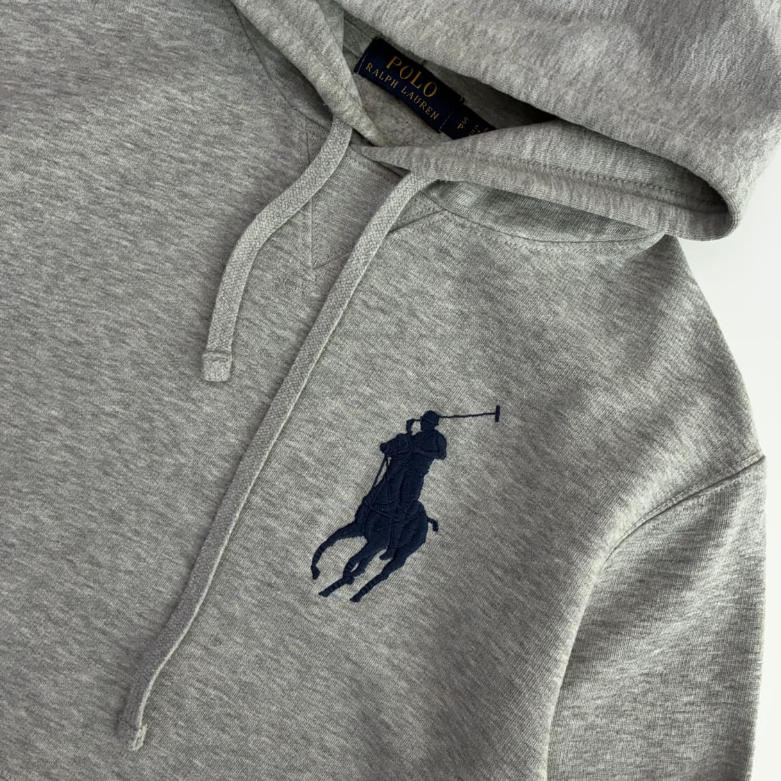 Polo  폴로 랄프로렌 신형 빅포니 자수 그레이 후드티 상품이미지2