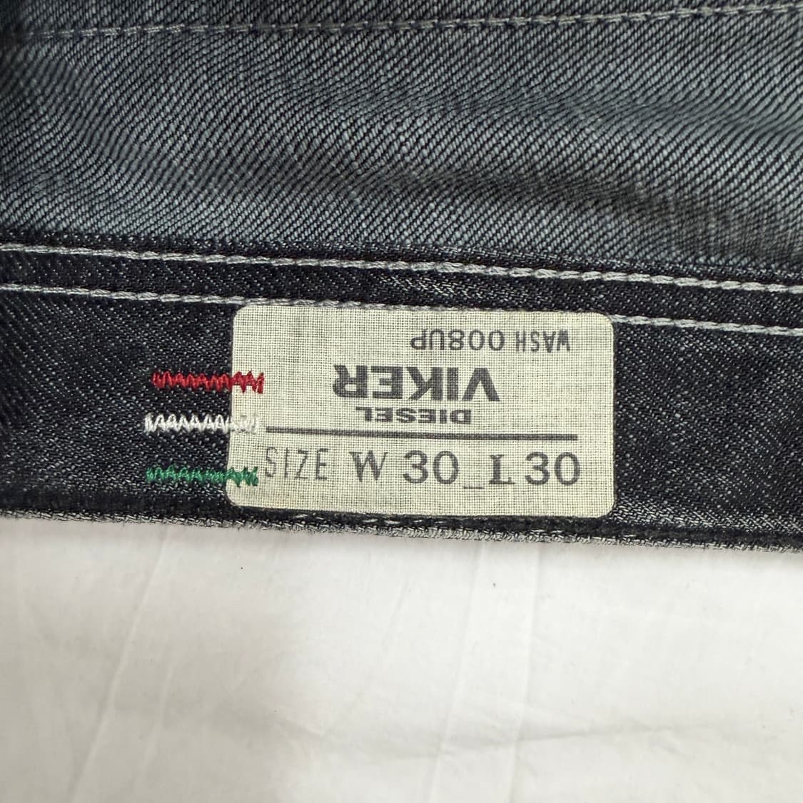 디젤 바이커 레귤러 스트레이트 데님팬츠 상품이미지5