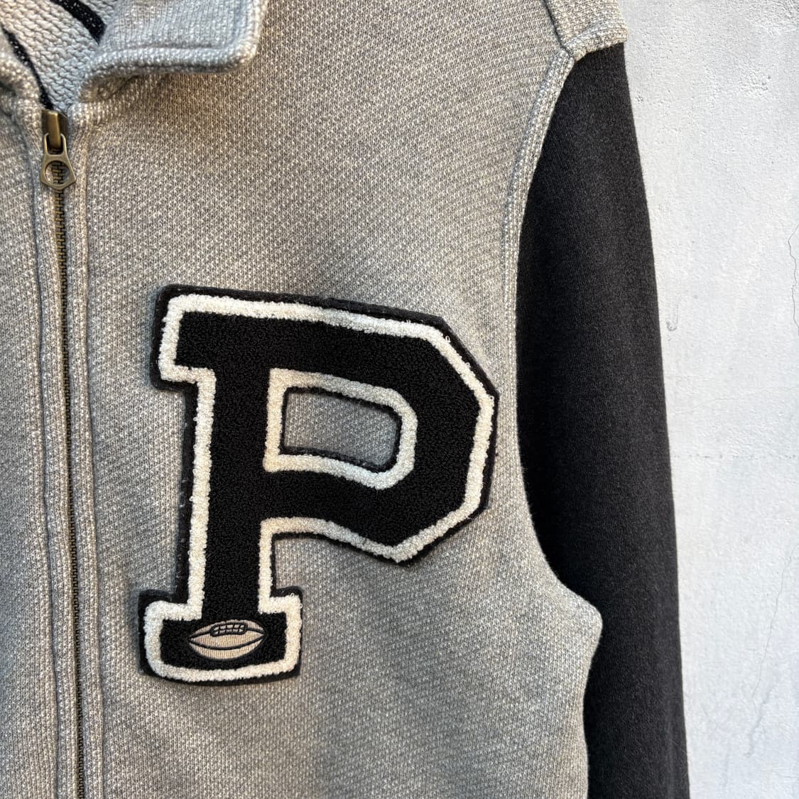 Polo 폴로 코튼 니트 바시티 자켓 상품이미지4