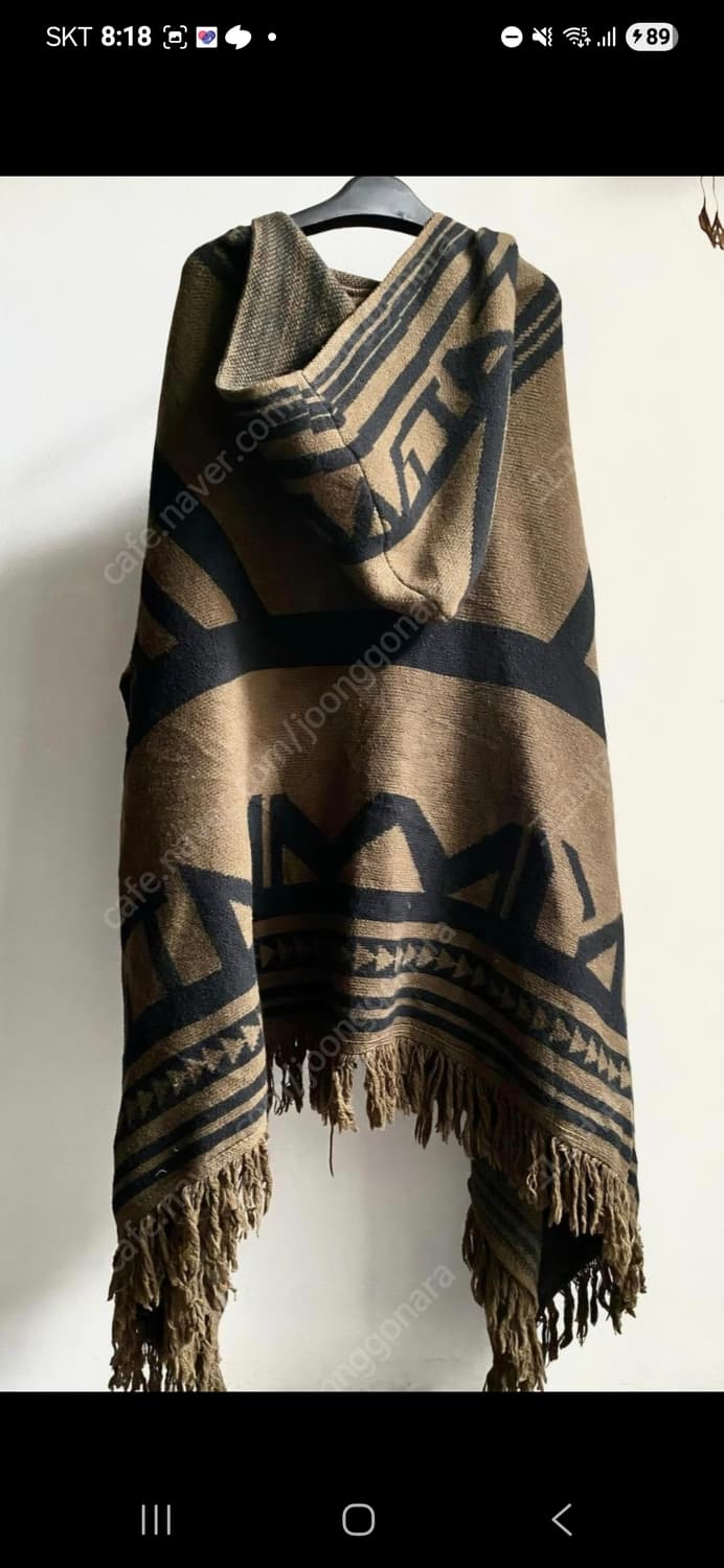 타임 니트 프린지 케이프 상품이미지4