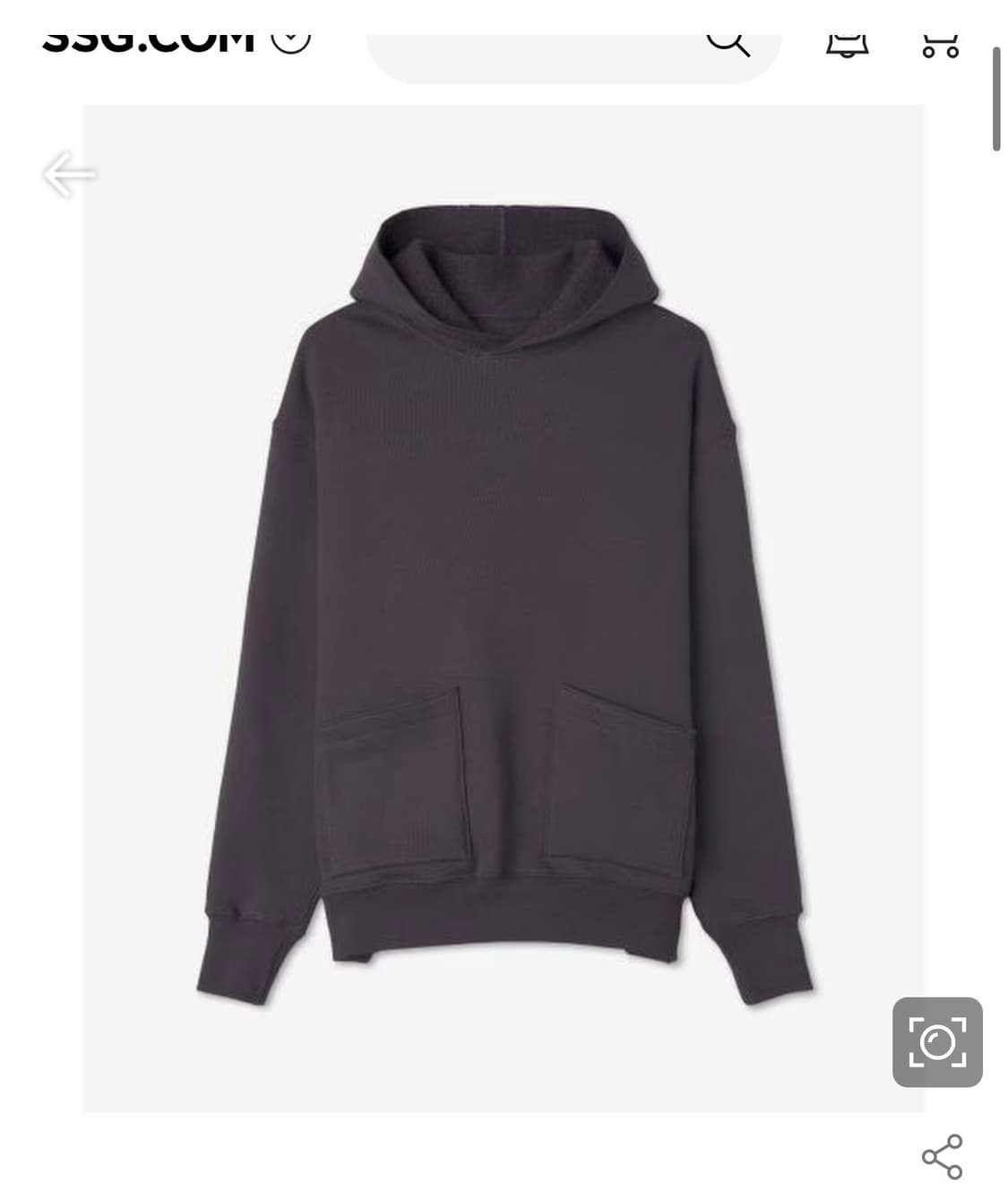 메종 마르지엘라 포켓 후드 바이올렛 상품이미지1