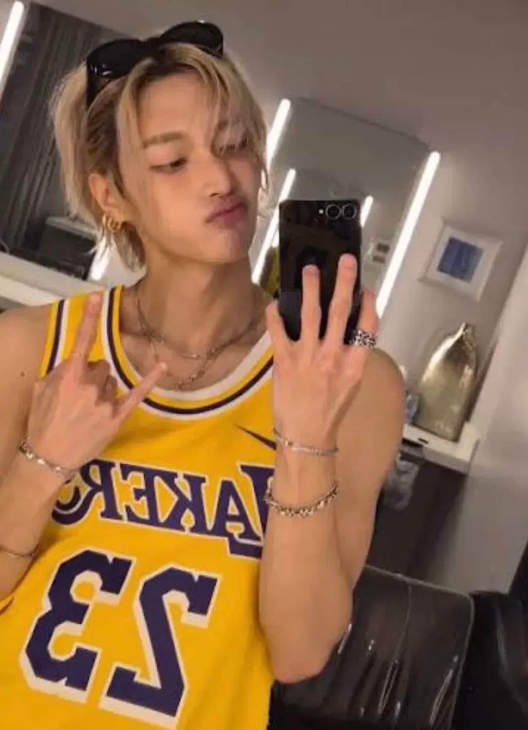 새상품 LA 레이커스 유니폼 판매합니다. 상품이미지1