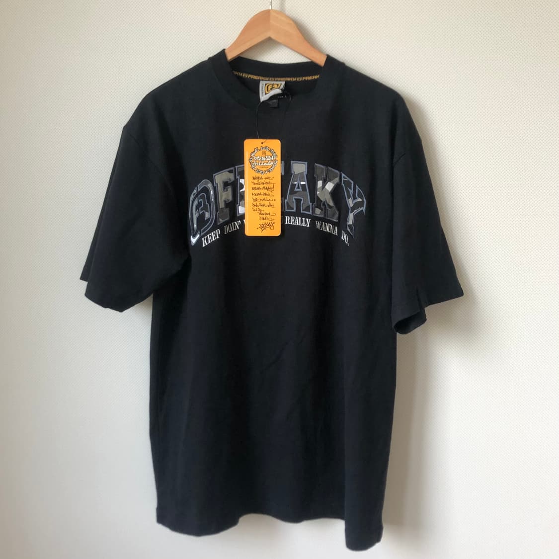 105 새상품 USA 밀리터리 로고 빈티지 반팔티셔츠 상품이미지1