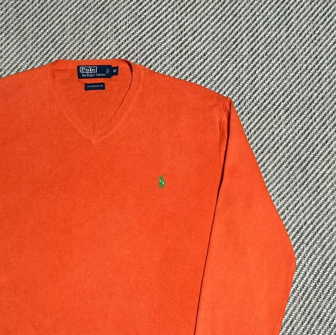 [M] Polo 폴로 랄프로렌 코튼 브이넥 니트 상품이미지3