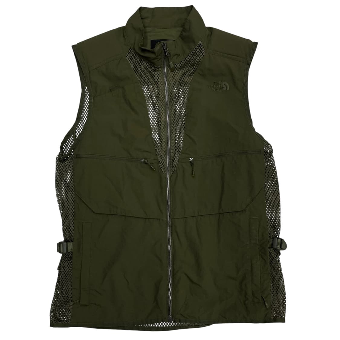 노스페이스 카키 매쉬 베스트 100 상품이미지2