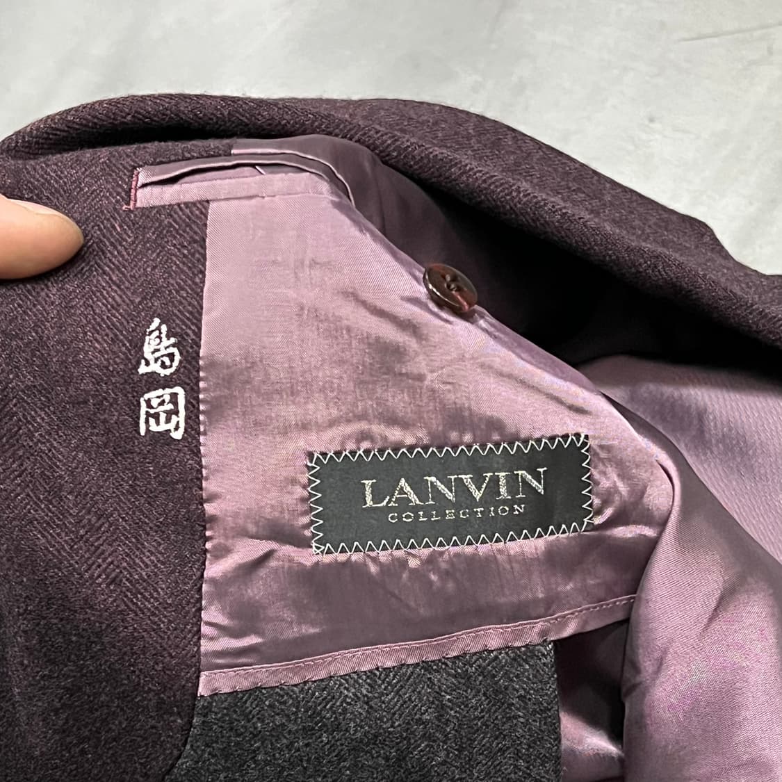  랑방 컬렉션 울 블레이저 y14816 상품이미지6