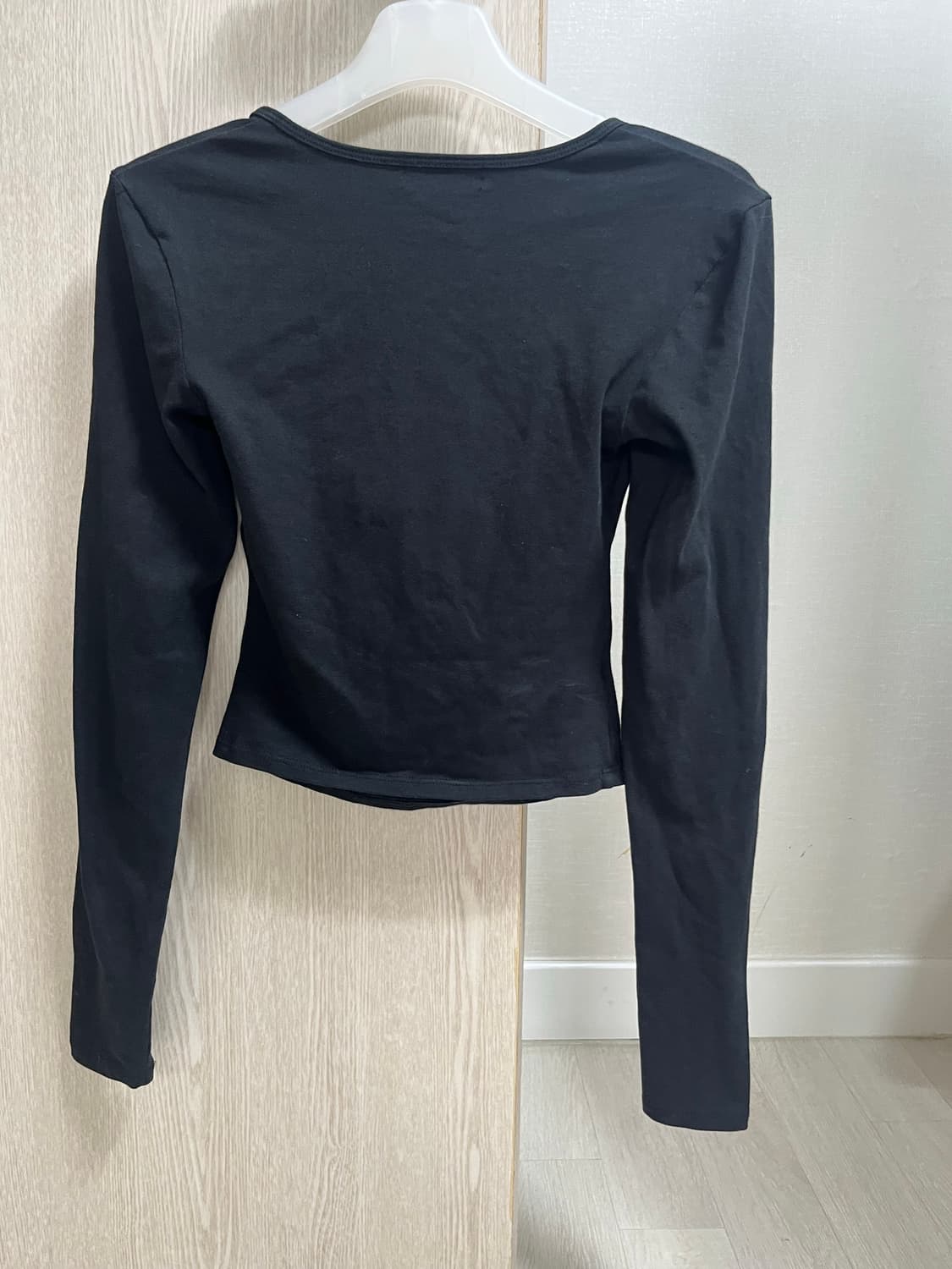 므넴 mnem bolero shirring top (black) 상품이미지2