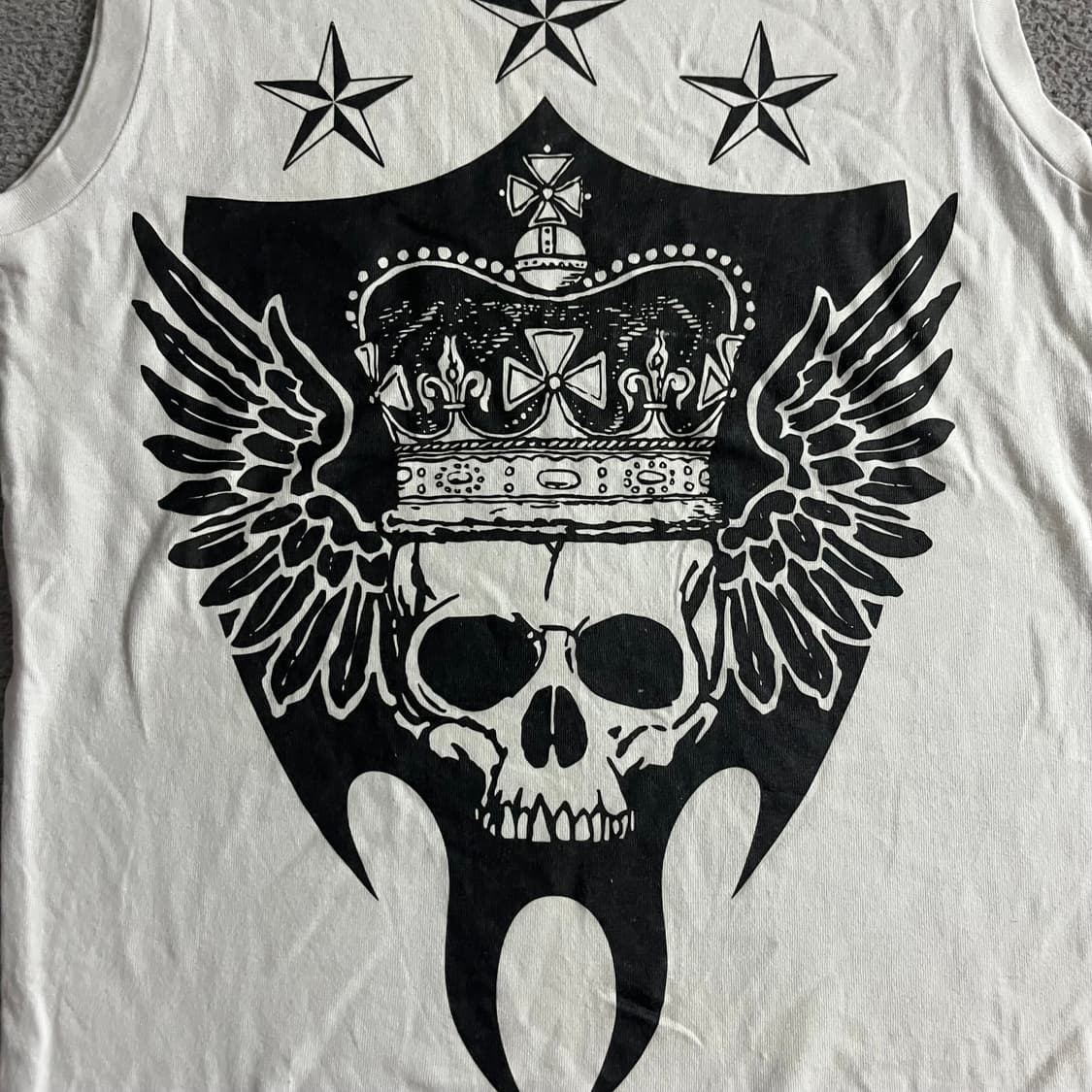 Skull sleeveless 상품이미지2
