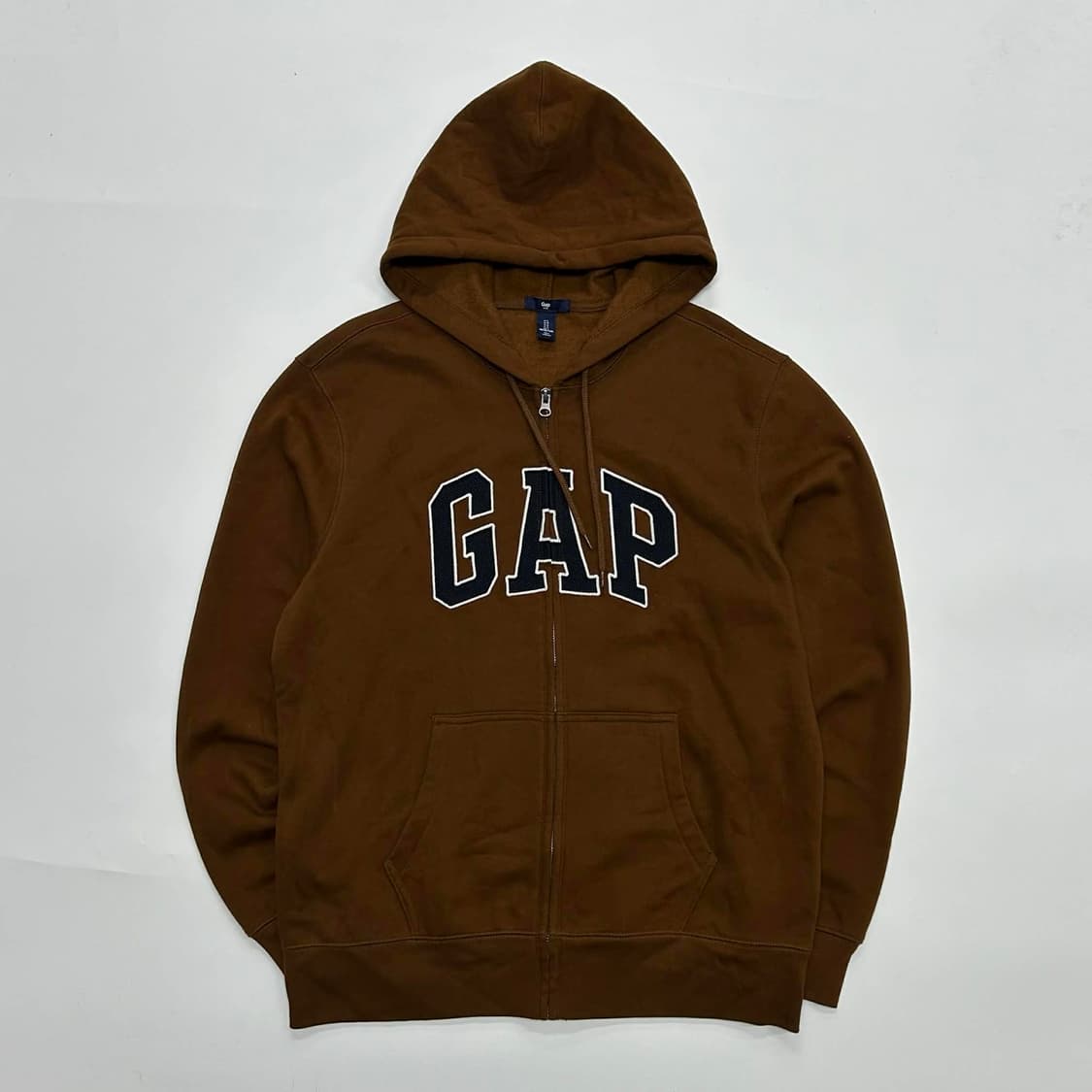 Gap 갭 대장급 초코브라운 폭닥 스웻 후드집업 희귀져지(L) 상품이미지2
