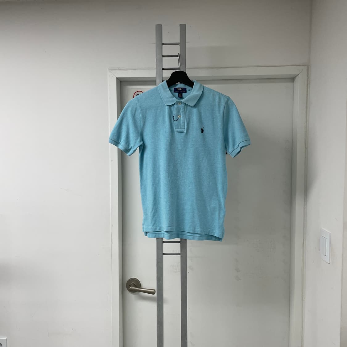 폴로 PK 반팔 카라티 스카이블루 M10-12(W) 상품이미지1