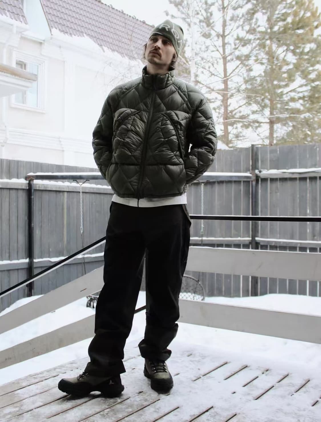 [XL] 로아하이킹 라이트 다운 자켓 블랙 상품이미지4