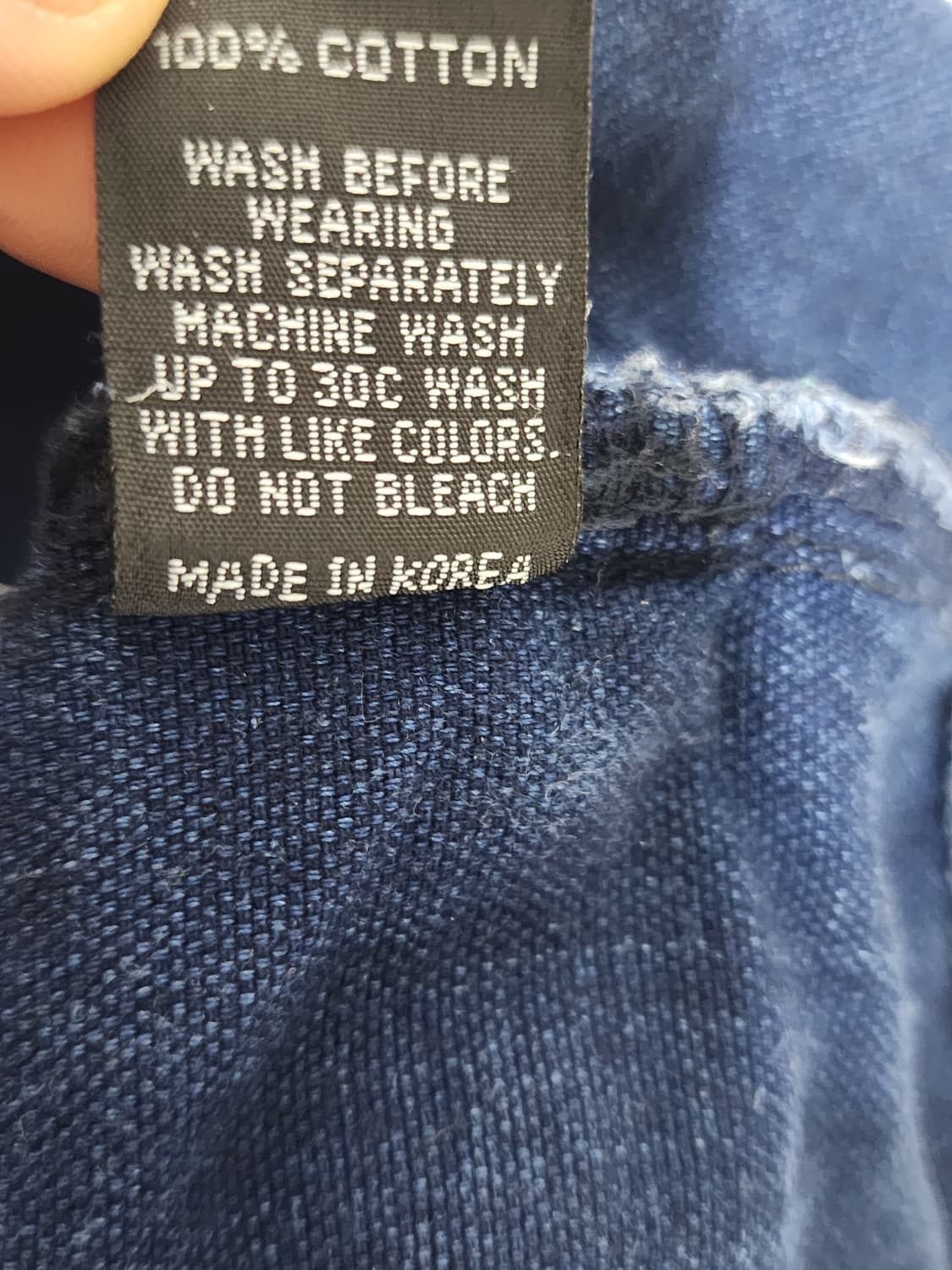 TTopp 데님 멜빵 바지 S 상품이미지6