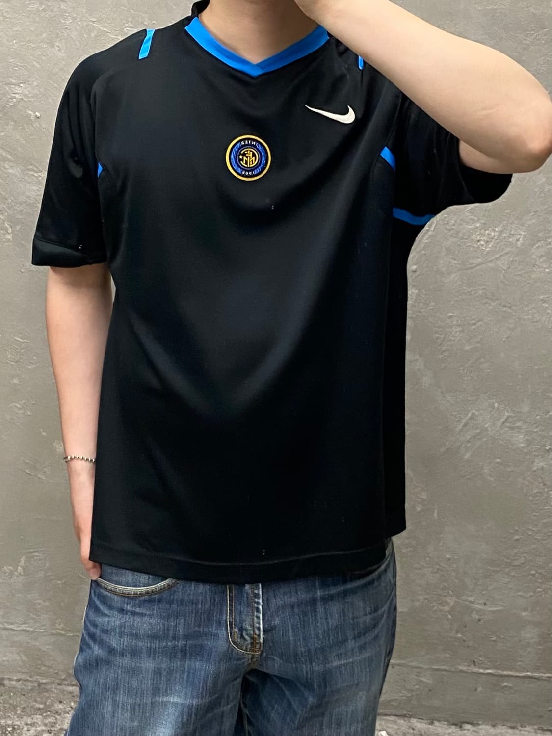 [L] 00s Nike 나이키 인터밀란 반팔 져지 상품이미지10
