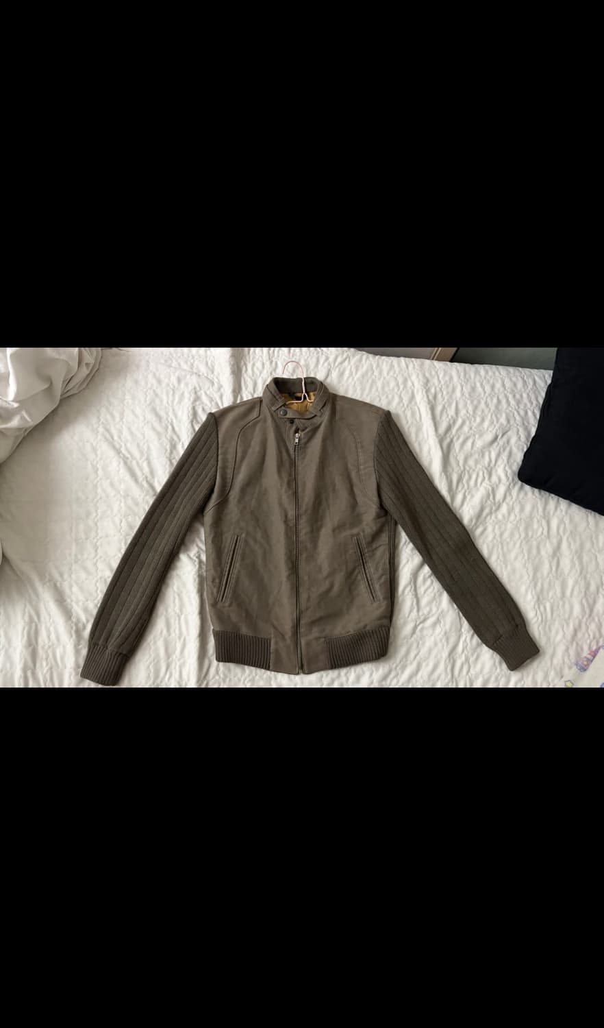 르메르 스웨이드 니트자켓 상품이미지1