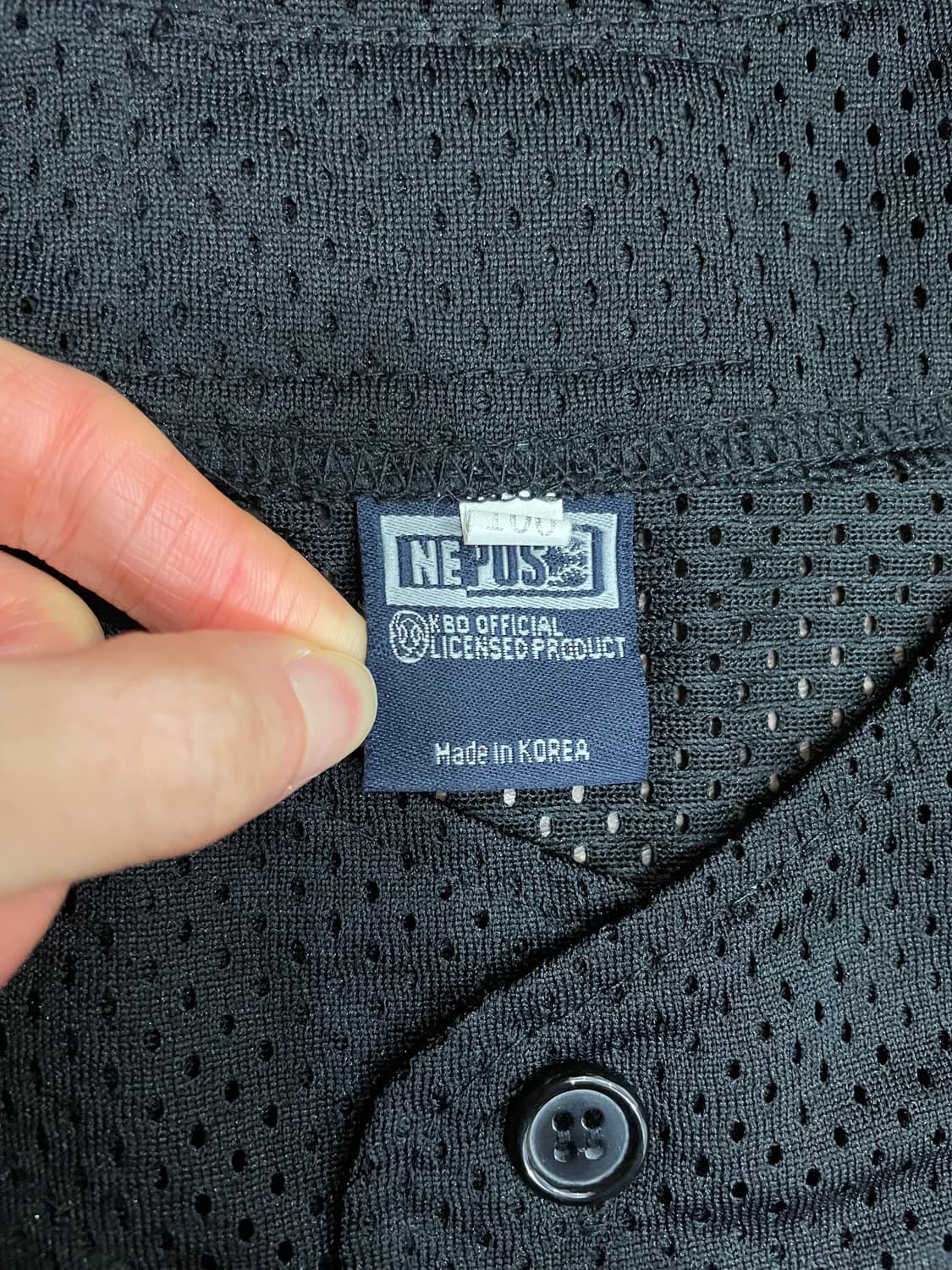 LG트윈스 블랙 야구 반팔 져지 유니폼 상품이미지4