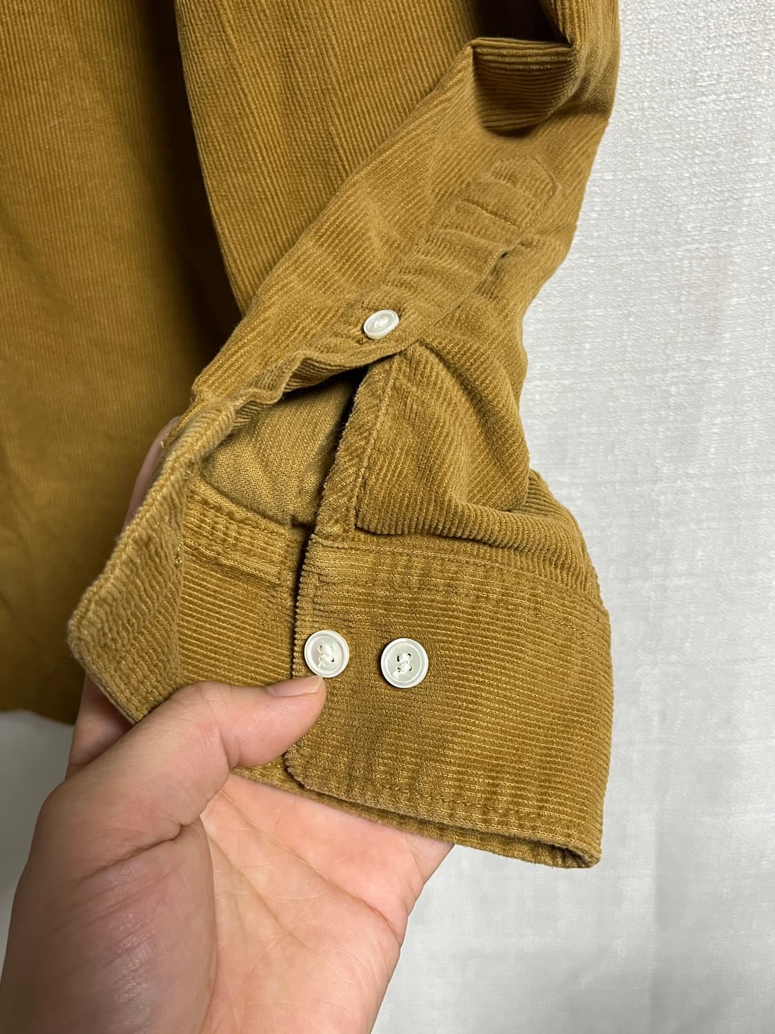 공용 아르켓 오버핏 코듀로이 셔츠 남방 XL 상품이미지2