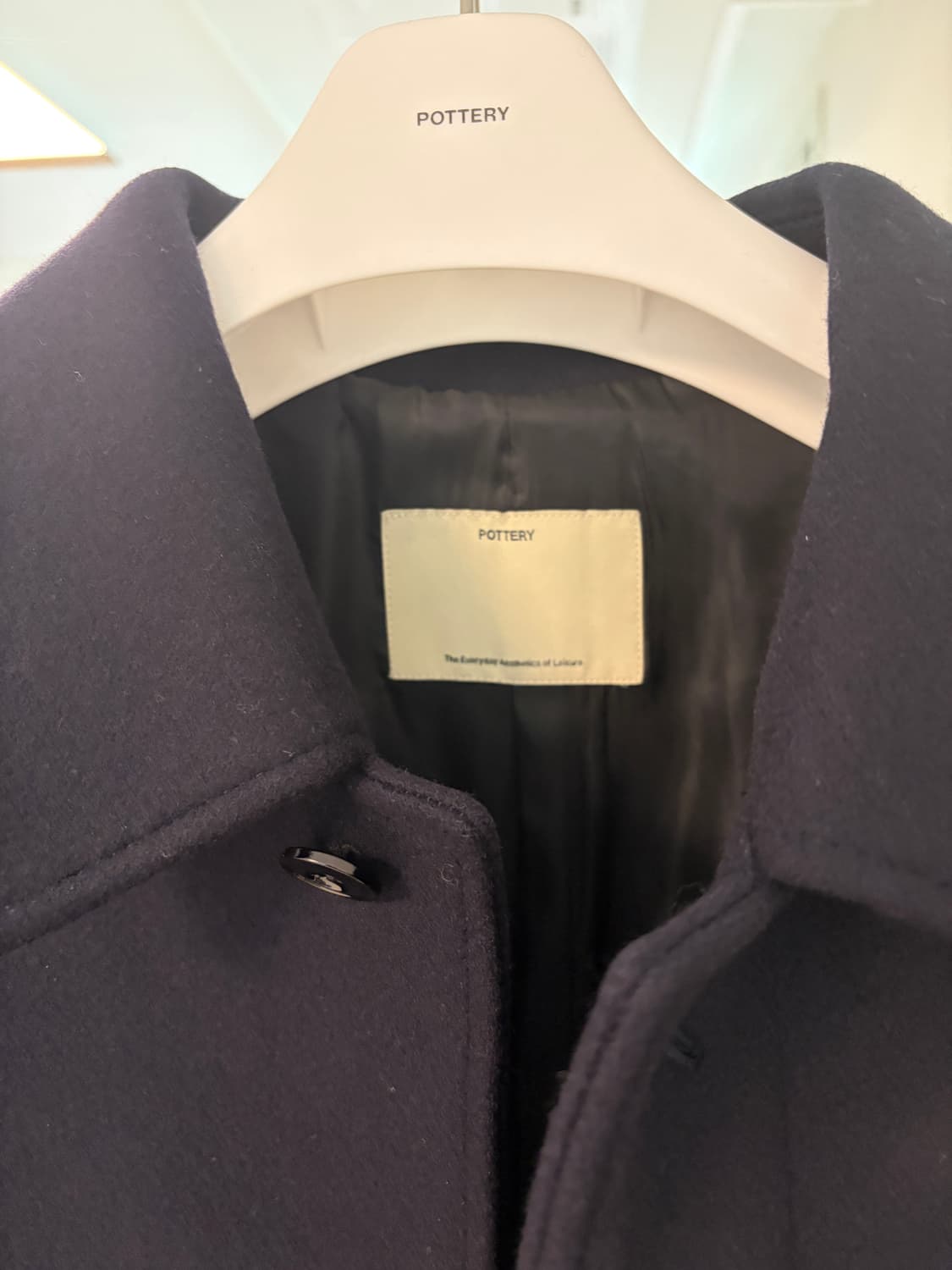 포터리 22fw 멜튼 울 맥 코트 2사이즈 상품이미지2