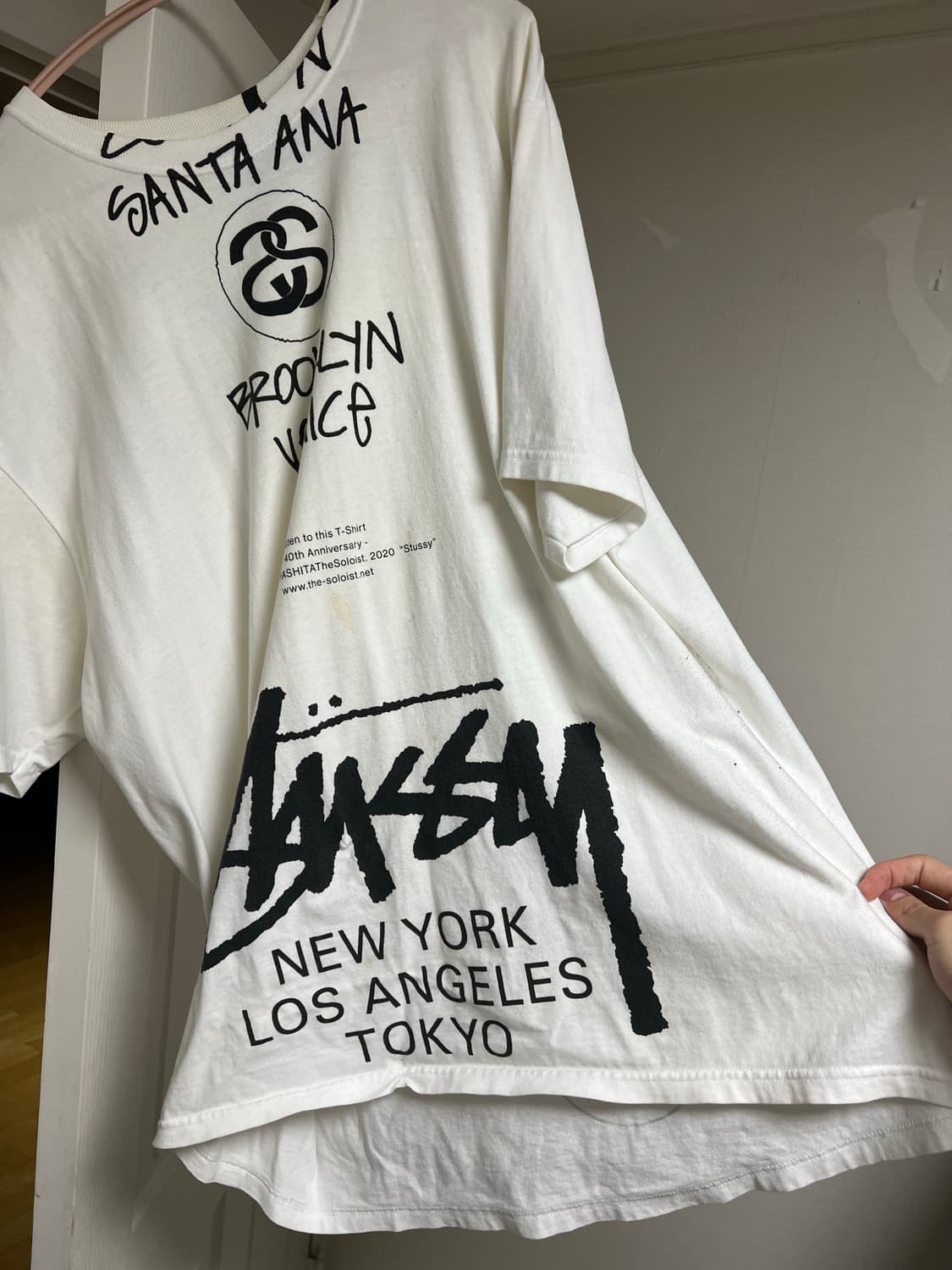 스투시 솔로이스트 반팔 상품이미지2