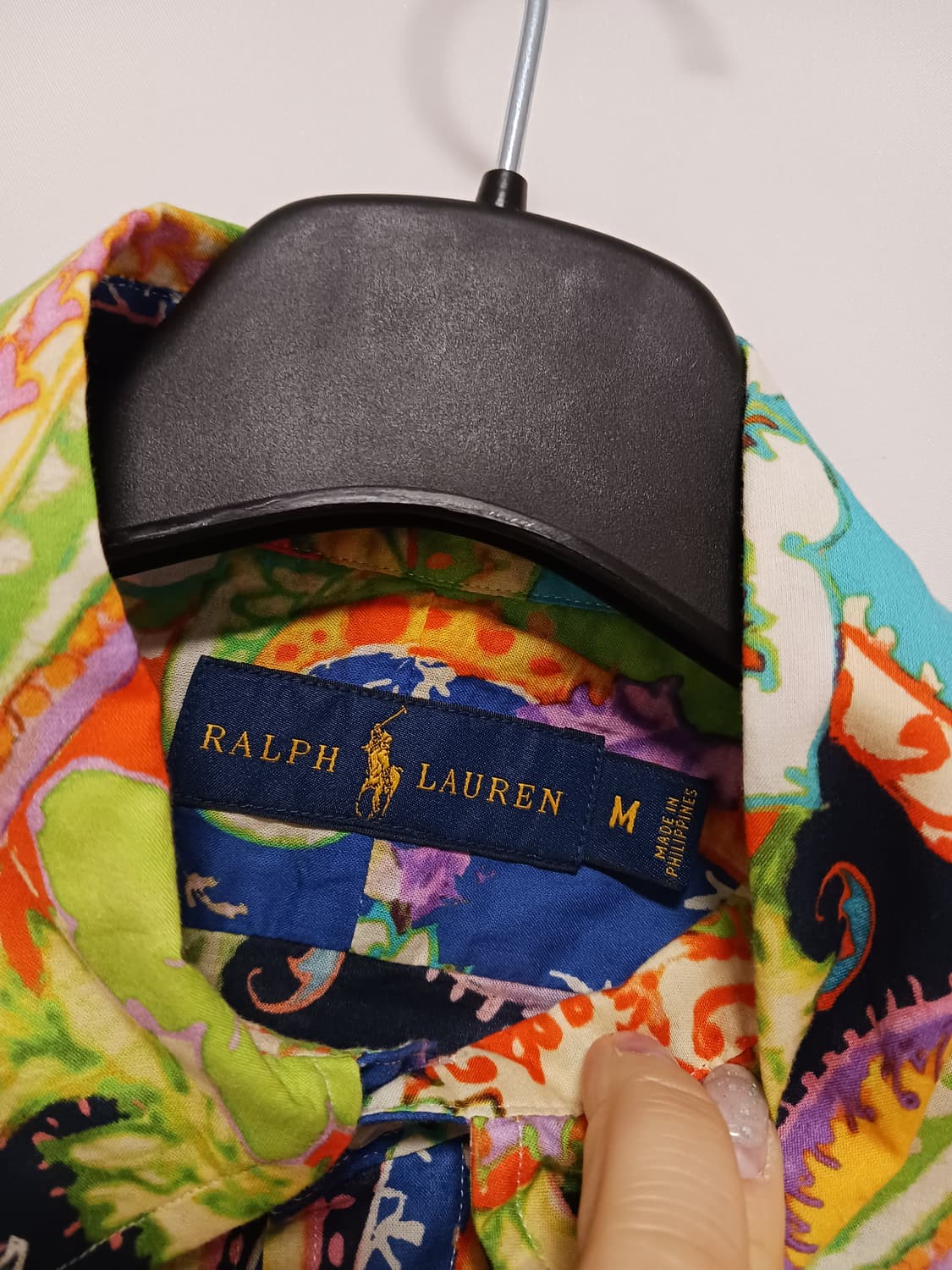 폴로 랄프로렌. 페이즐리패턴 여성셔츠 상품이미지2