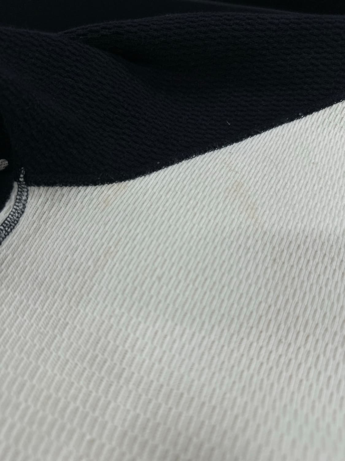 벤슨 코튼스 배색 와플 후드 집업 상품이미지4