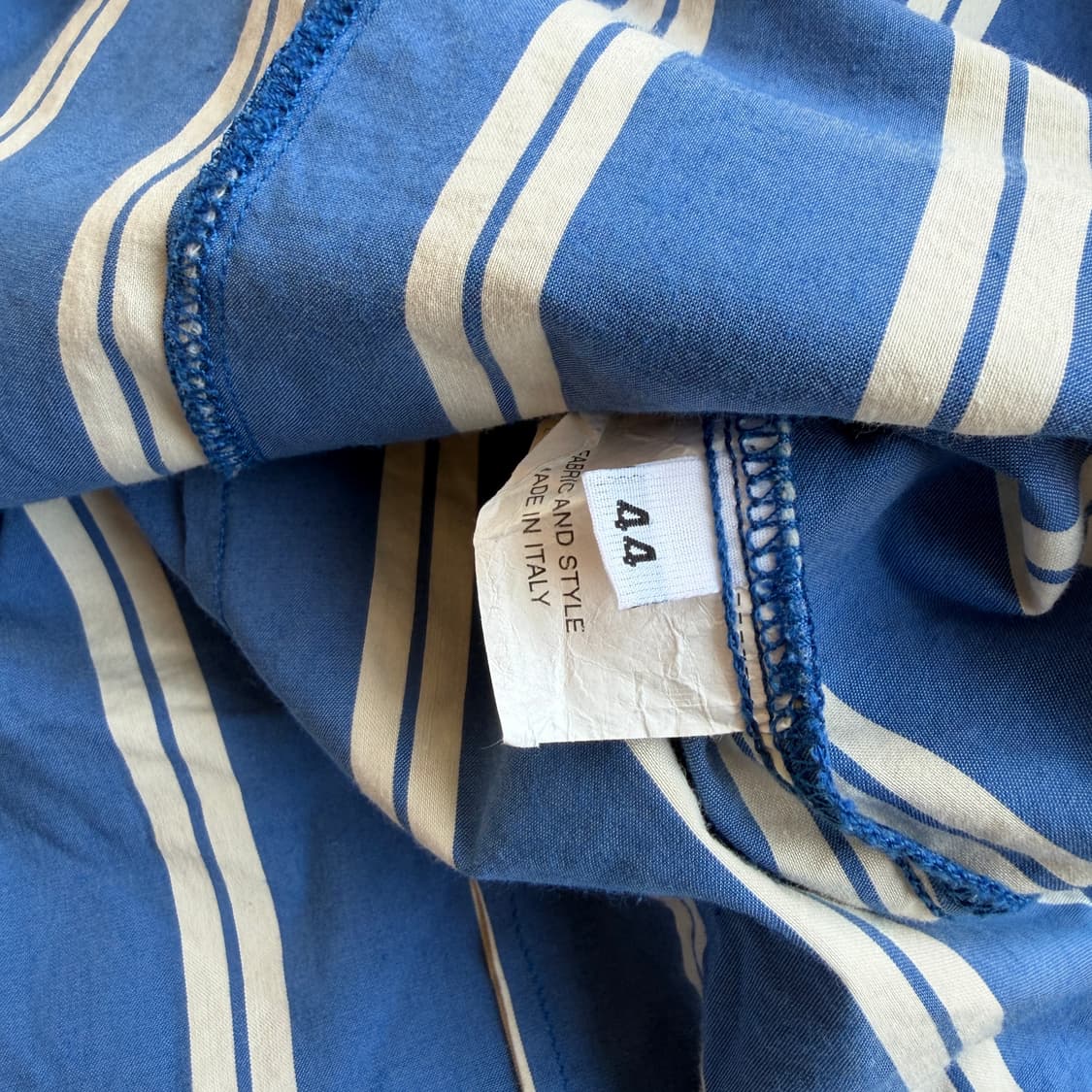 베르사체 스포츠 은장 스트라이프 셔츠 상품이미지7