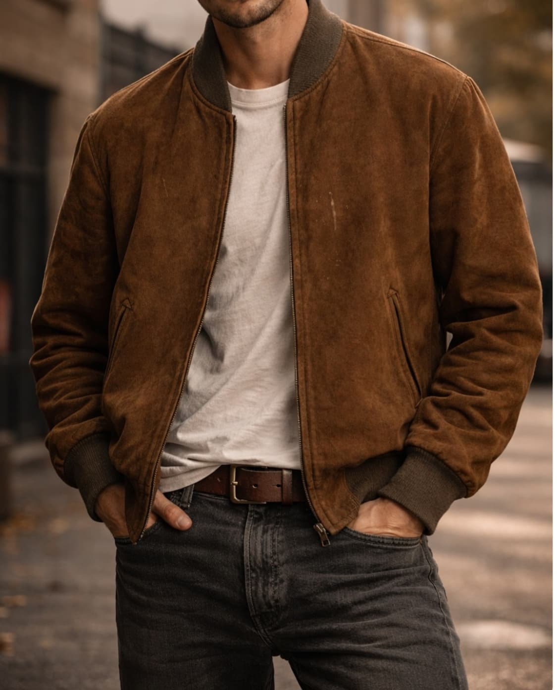 빈티지 스웨이드자켓 상품이미지1