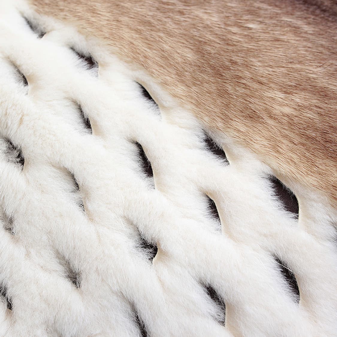 워터빌 투톤 밍크 퍼 숄 머플러 상품이미지7