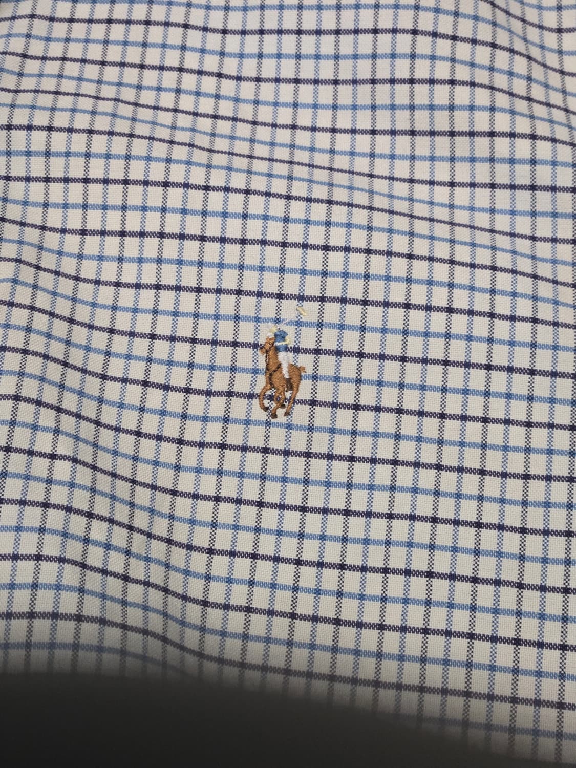 [Polo Ralph Lauren] 폴로 커스텀핏 체크 셔츠 - XL 상품이미지5