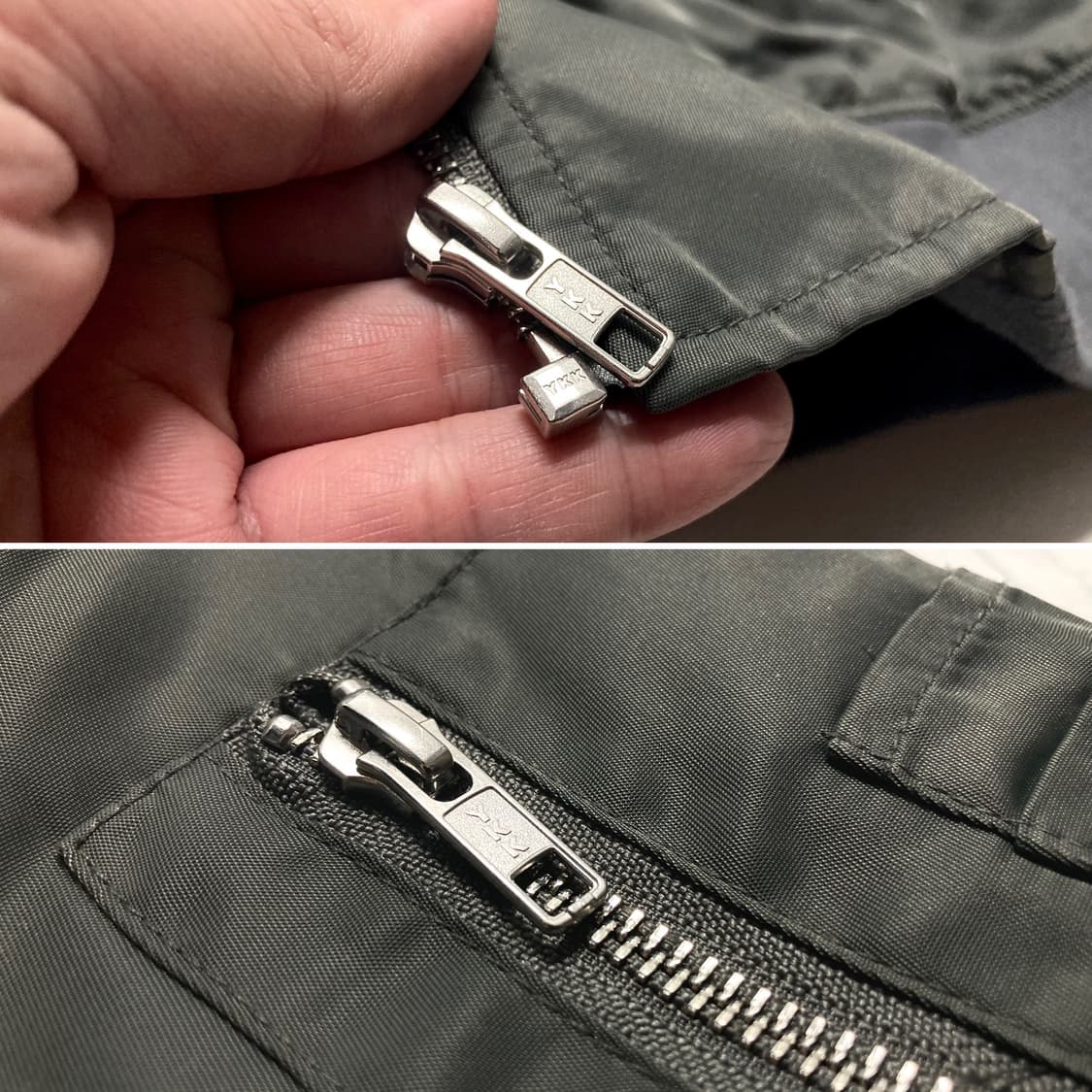 어바웃엠브로 임금 자수 봄버 Ma-1 항공 점퍼 105-110 상품이미지7