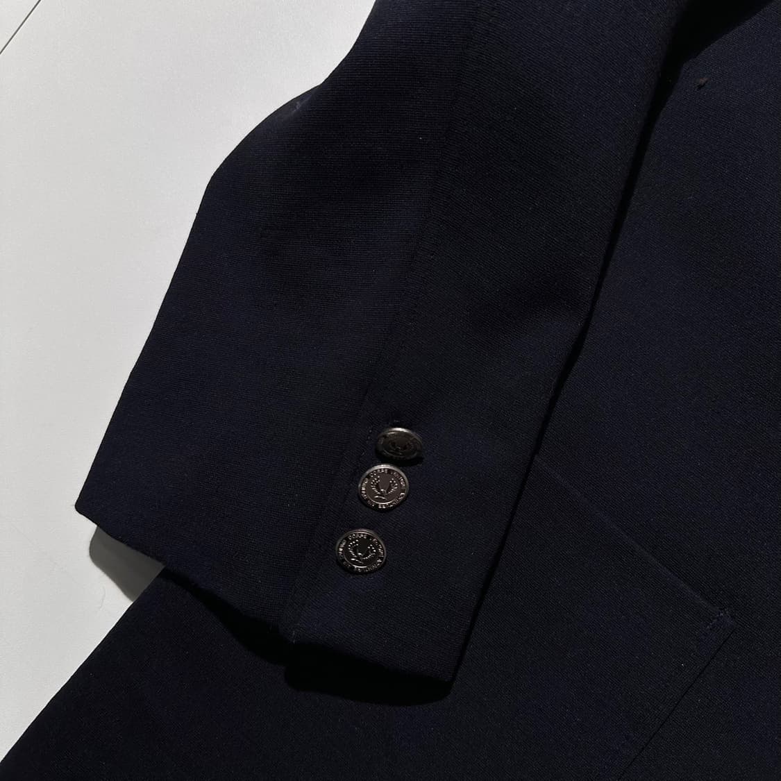 제이프레스 은장버튼 싱글 2B 블레이저 자켓 네이비 상품이미지4