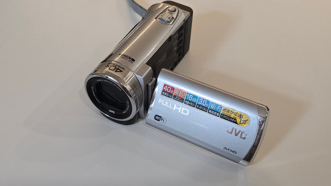 A급 빈티지 디카 카리나 캠코더 JVC EX250-S 본체만/작례 있음 상품이미지1