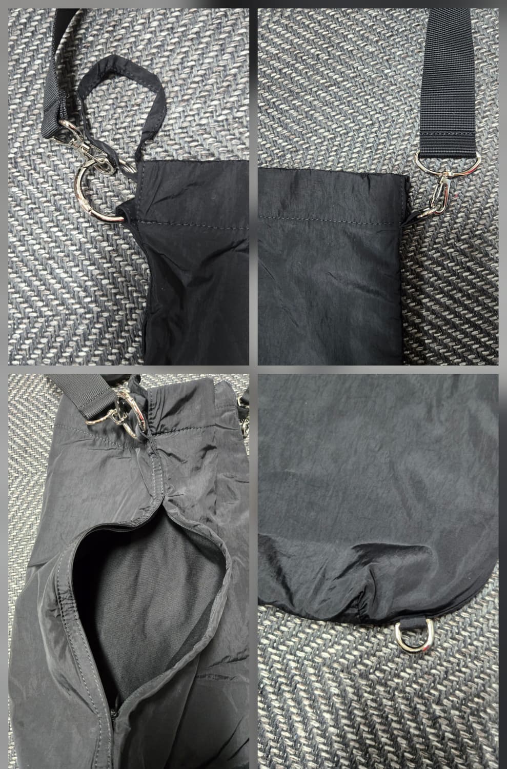 페넥 블랙 슬링백 + 미니 파우치 세트 크로스백 상품이미지6