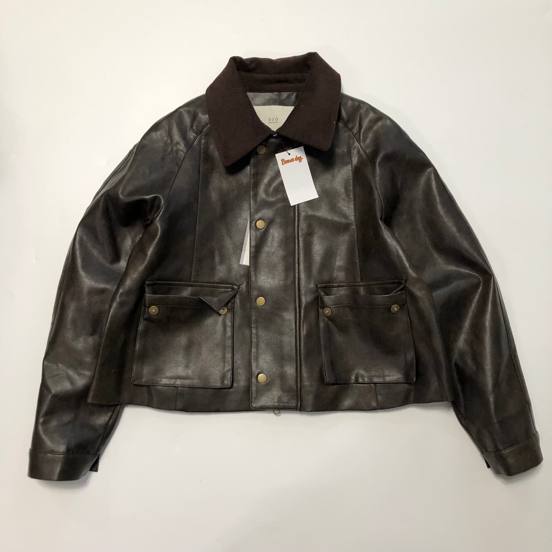 오로 레더자켓 상품이미지1