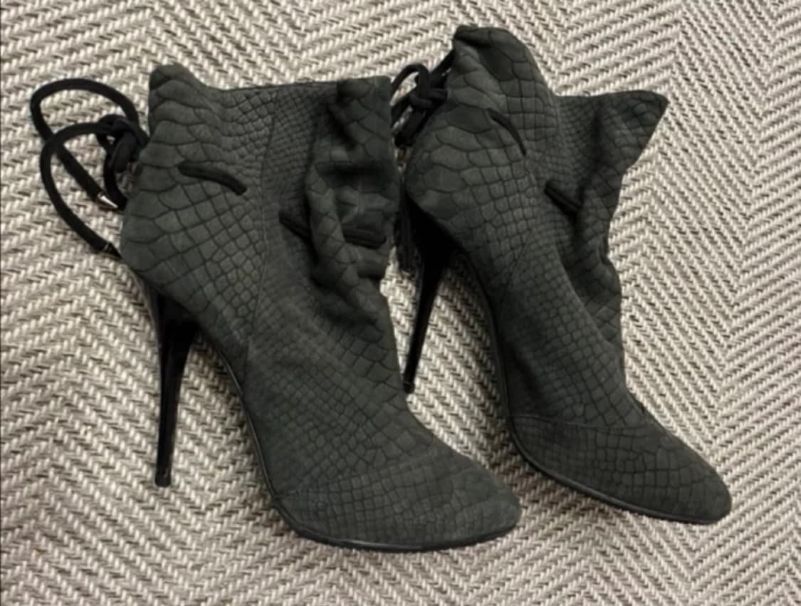 Giuseppe zanotti 쥬세페 자노티 뱀피 앵클 부츠 37.5 상품이미지6