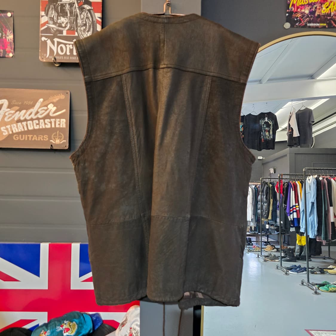 램스킨 레더 베스트 빈티지 상품이미지2